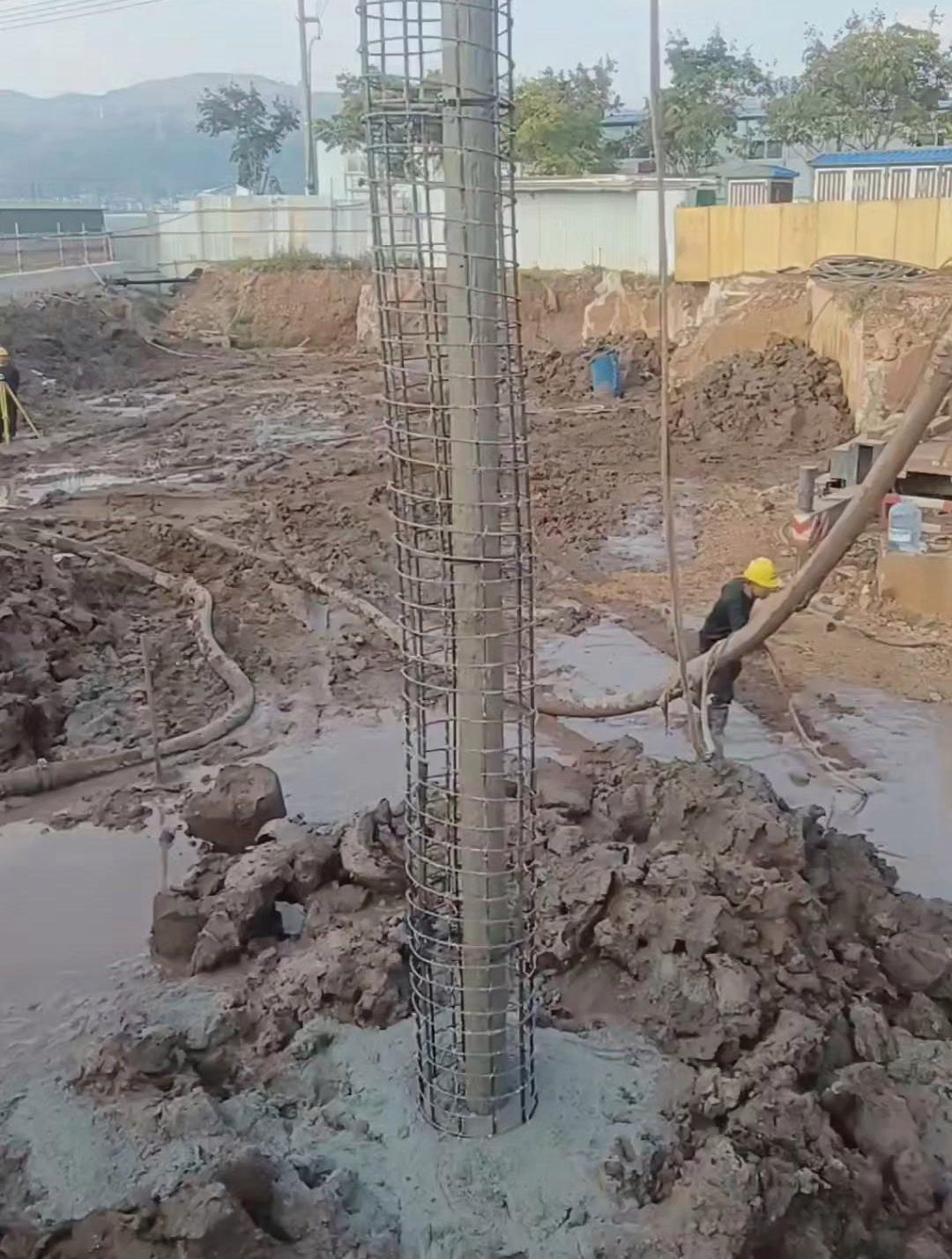 唐山古冶区长螺旋钻孔压灌桩